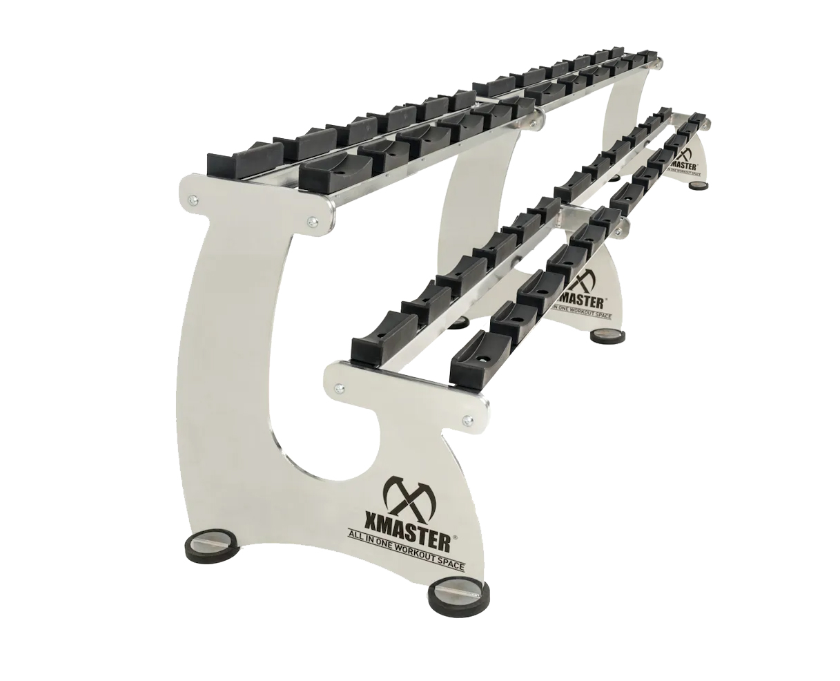 XMASTER - Chrome Dumbbell Rack