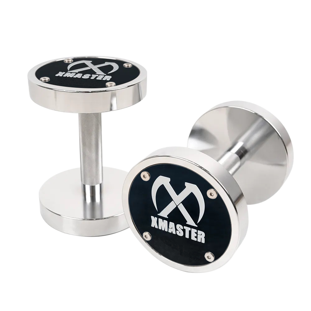 XMASTER - Fixed Chrome Steel Dumbbells